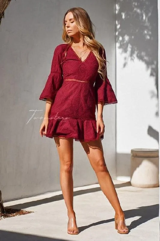 Courtney Dress - Red