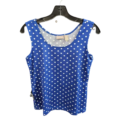 Polkadot Pattern Top Sleeveless Chicos, Size S